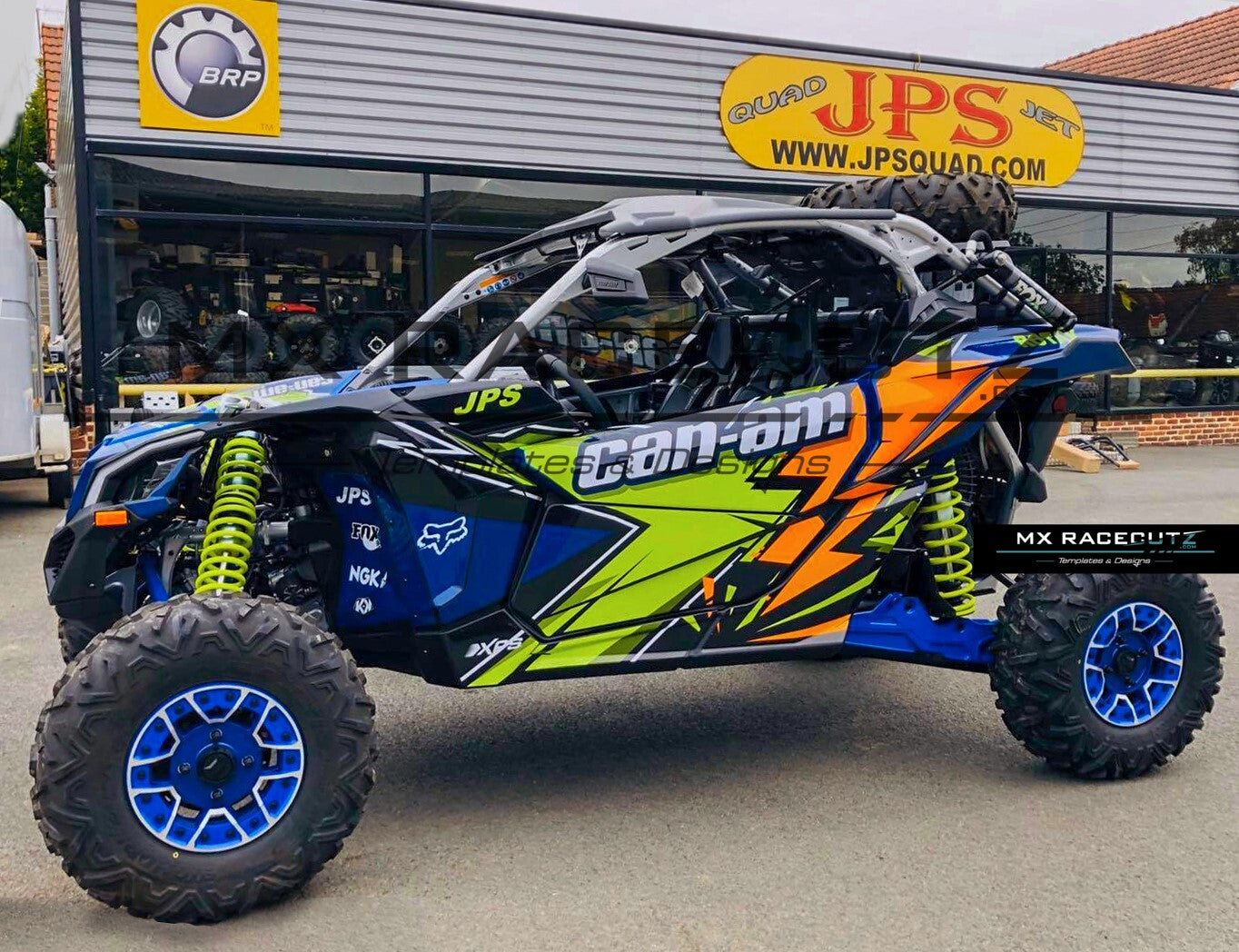 CAN-AM MAVERICK X3 2017-2024 TEMPLATE