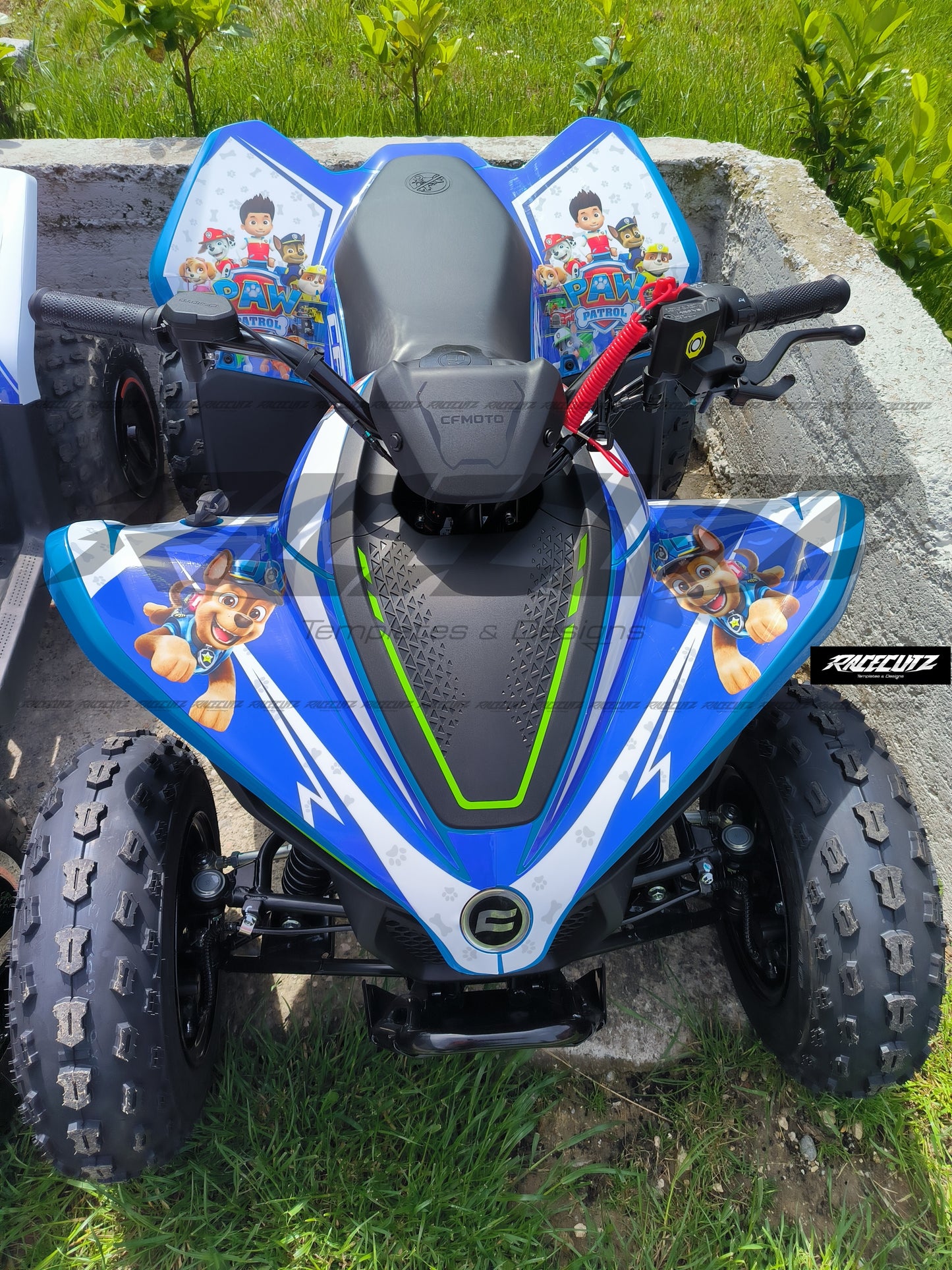 CFMOTO 110 EFI GAS MODEL TEMPLATE