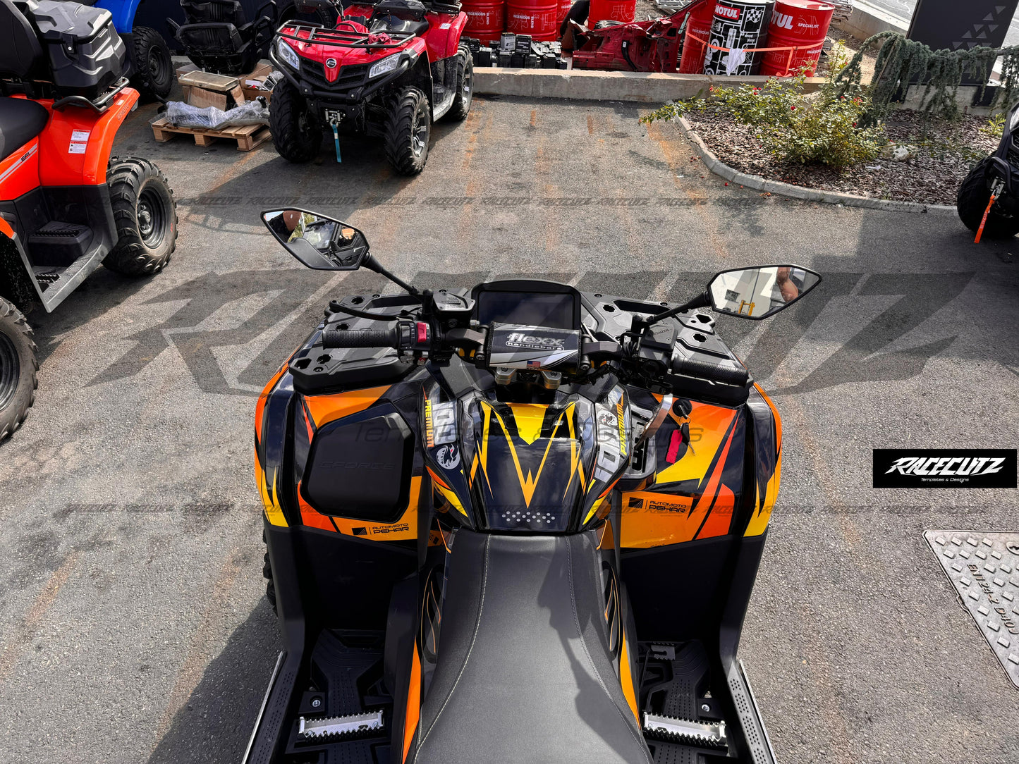 CFMOTO CFORCE 850 & 1000 TOURING/PREMIUM 2024-2025 TEMPLATE