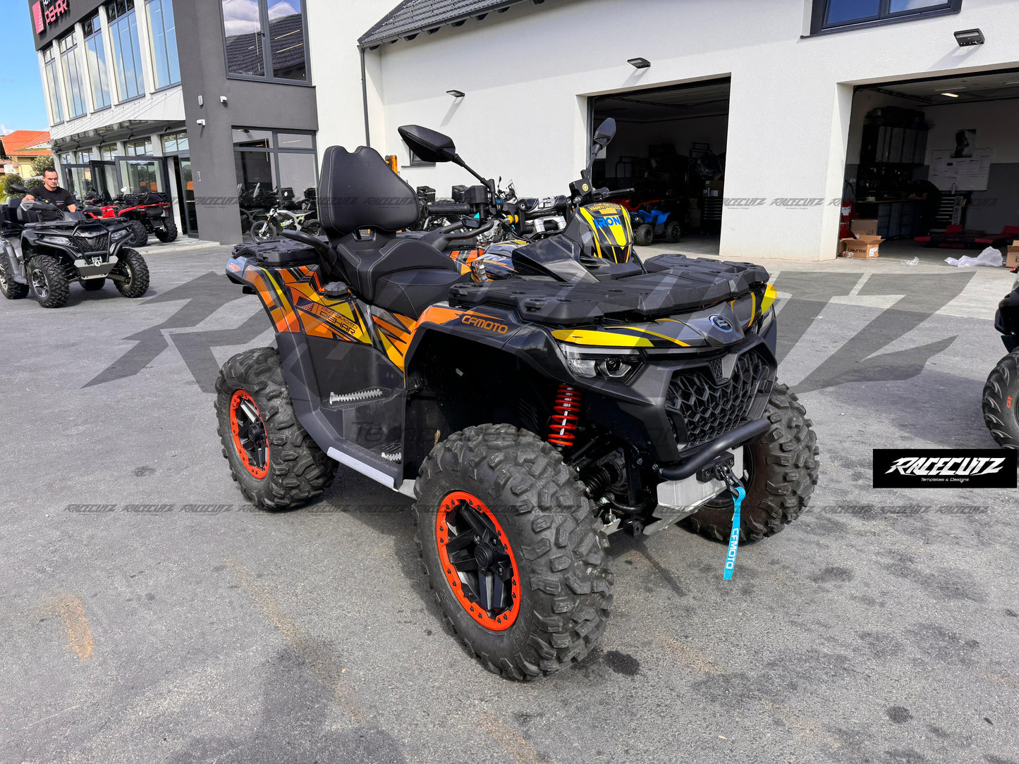 CFMOTO CFORCE 850 & 1000 TOURING/PREMIUM 2024-2025 TEMPLATE