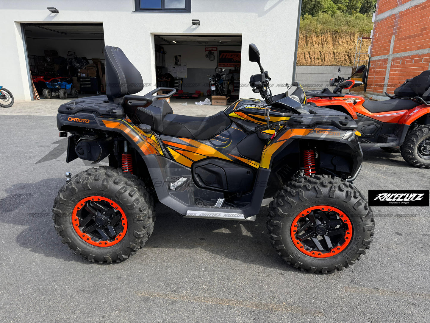CFMOTO CFORCE 850 & 1000 TOURING/PREMIUM 2024-2025 TEMPLATE