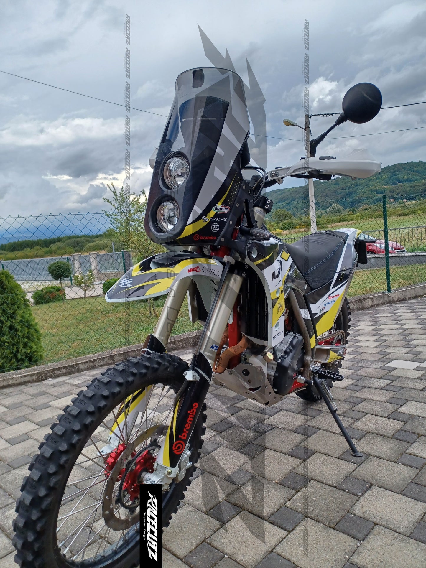 AJP PR7 650 ADVENTURE 2016-2024 TEMPLATE