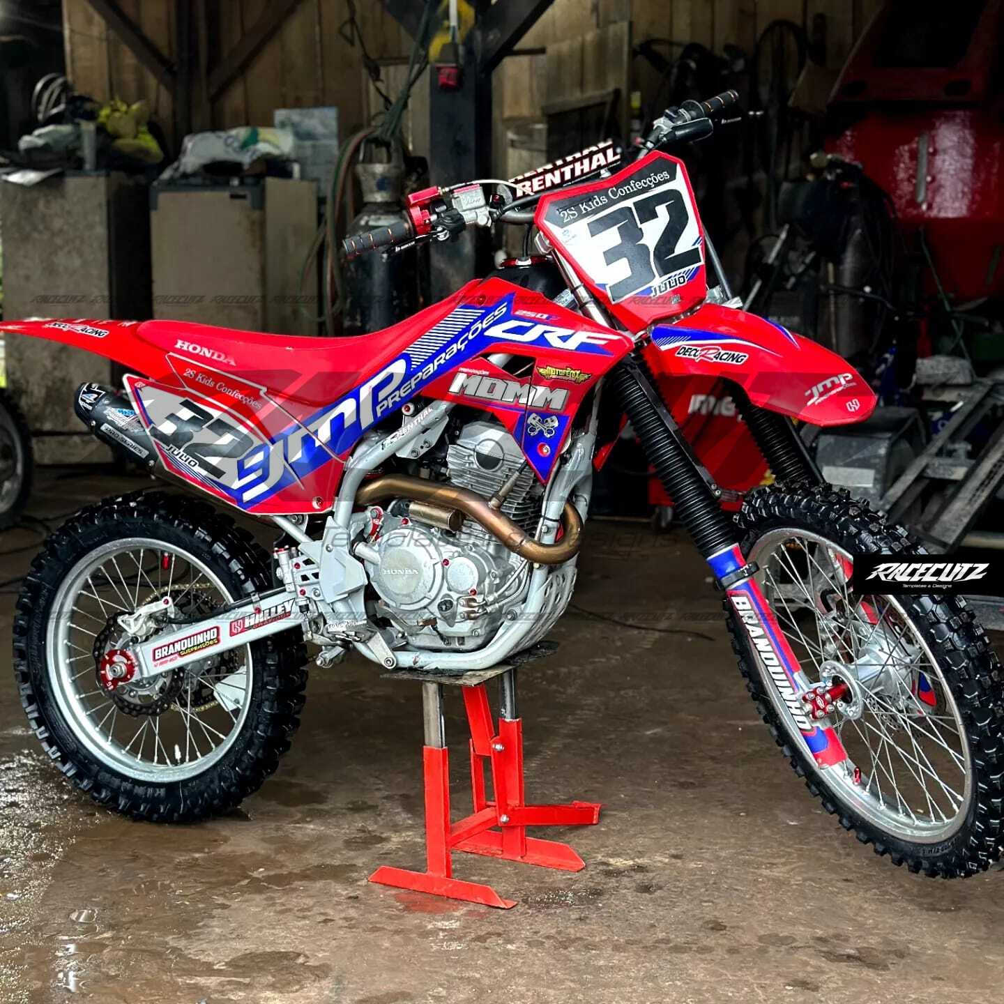 HONDA CRF 230F & 250F 2019-2025 TEMPLATE