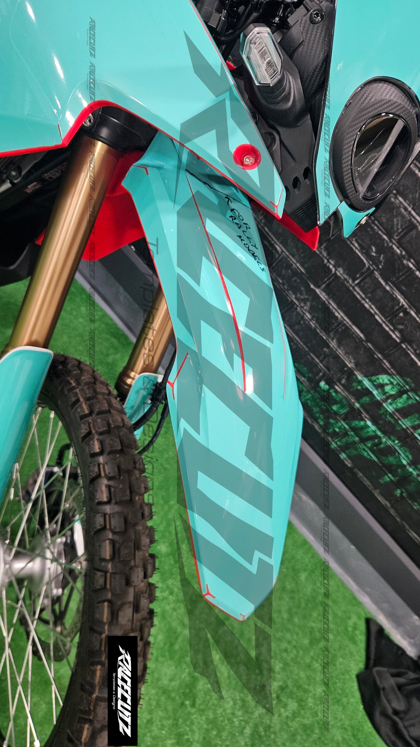 HONDA CRF 250 & 300 RALLY 2021-2025 TEMPLATE