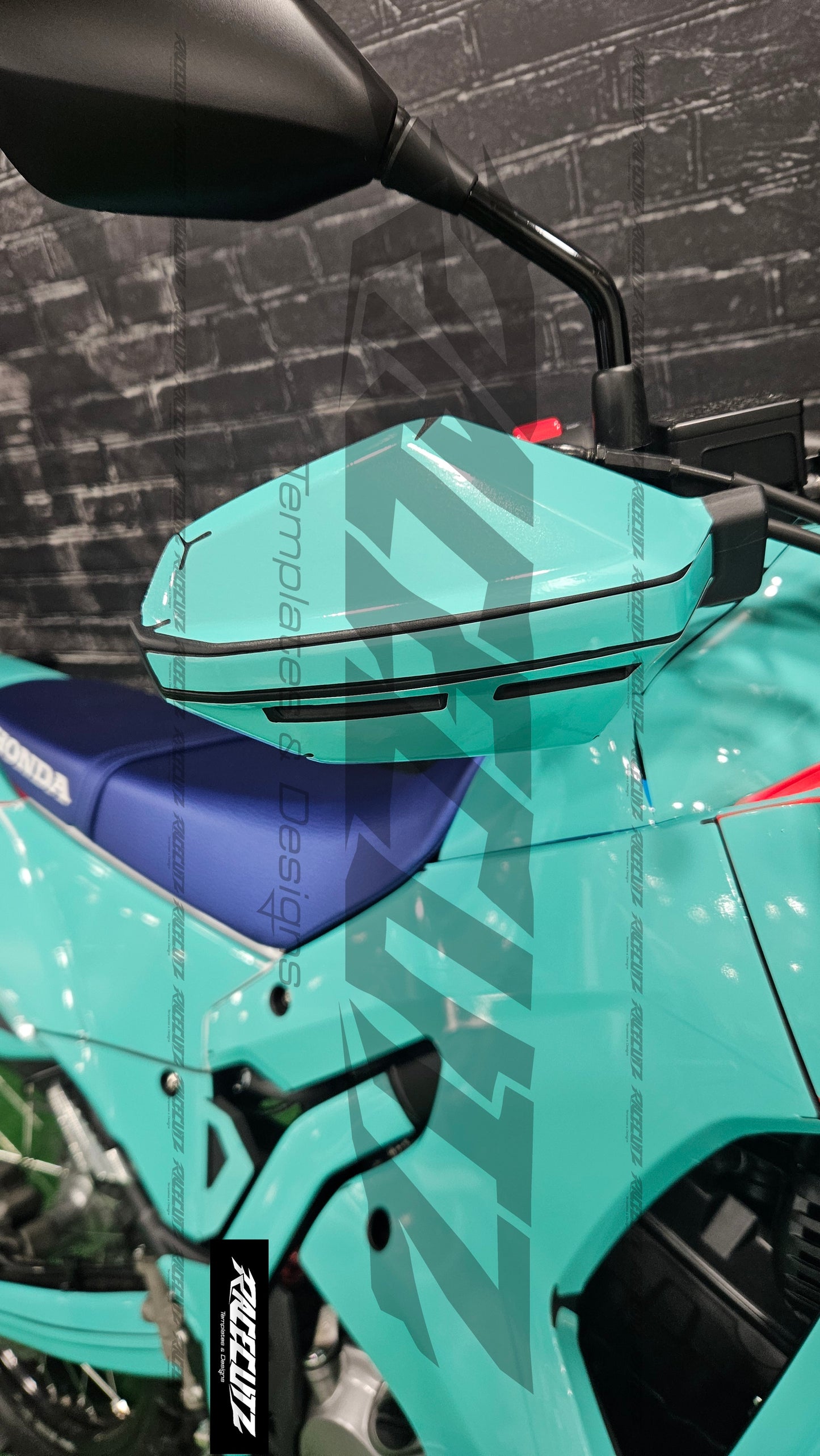 HONDA CRF 250 & 300 RALLY 2021-2025 TEMPLATE