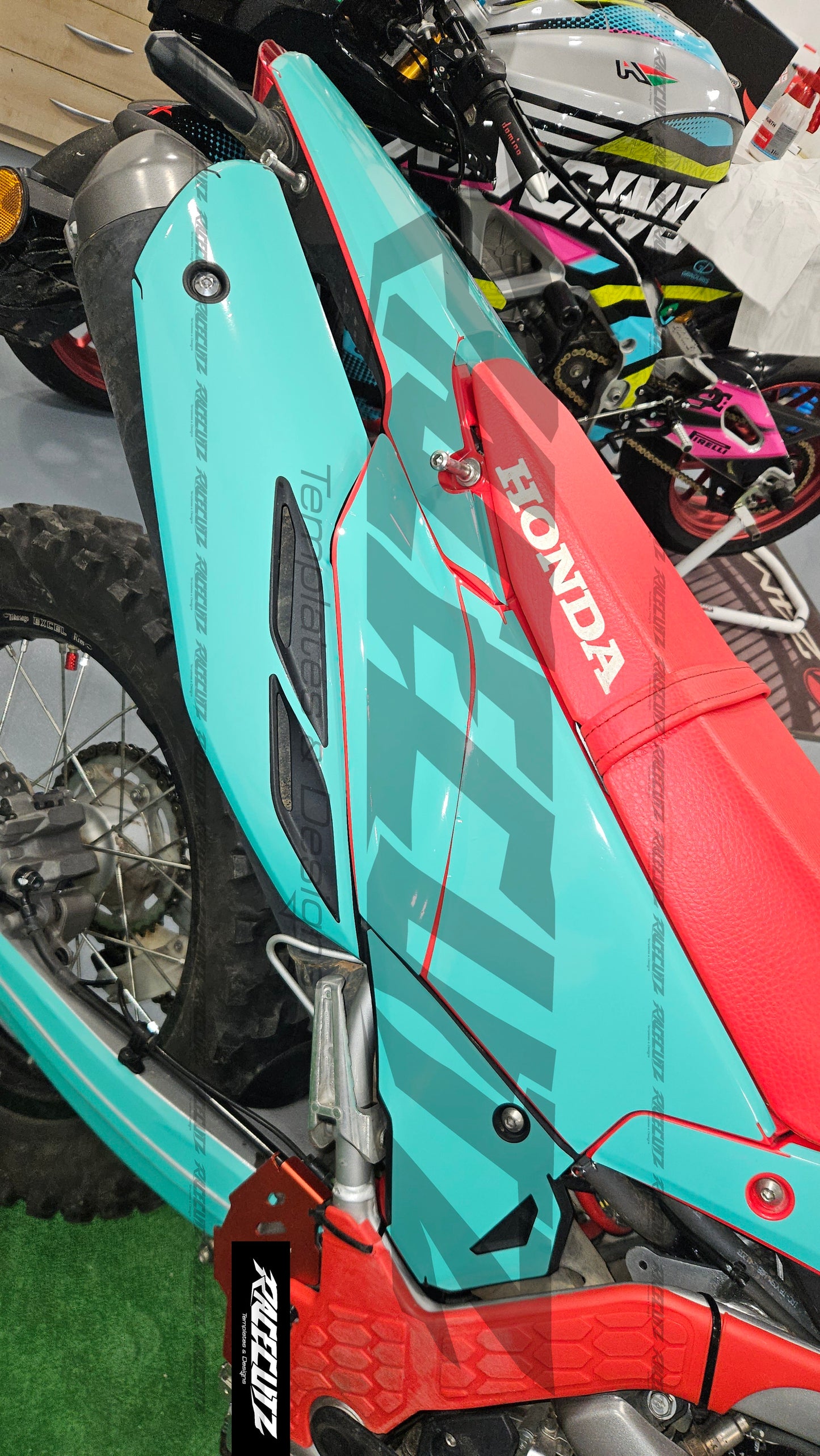 HONDA CRF 250L & 300L 2021-2025 TEMPLATE