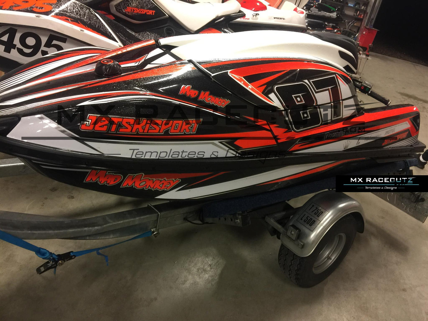 KAWASAKI SXR 1500 2017-2023 TEMPLATE