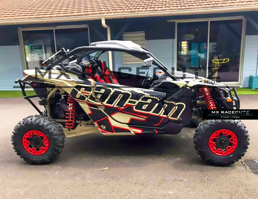 CAN-AM MAVERICK X3 2017-2024 TEMPLATE