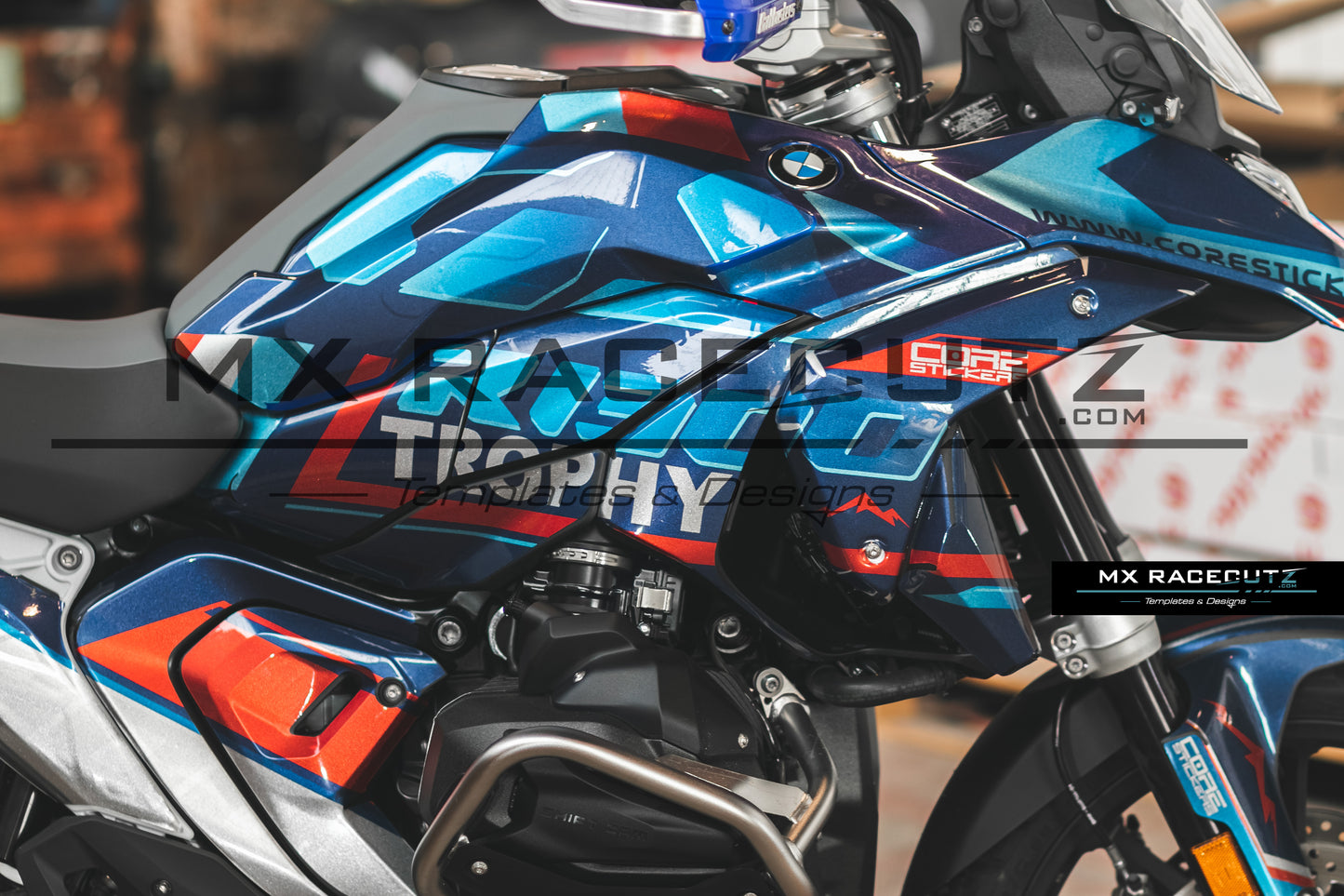 BMW R 1300 GS 2023-2025 TEMPLATE