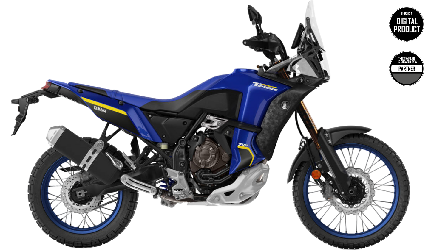 YAMAHA - TENERE 700 WORLD RAID TEMPLATE