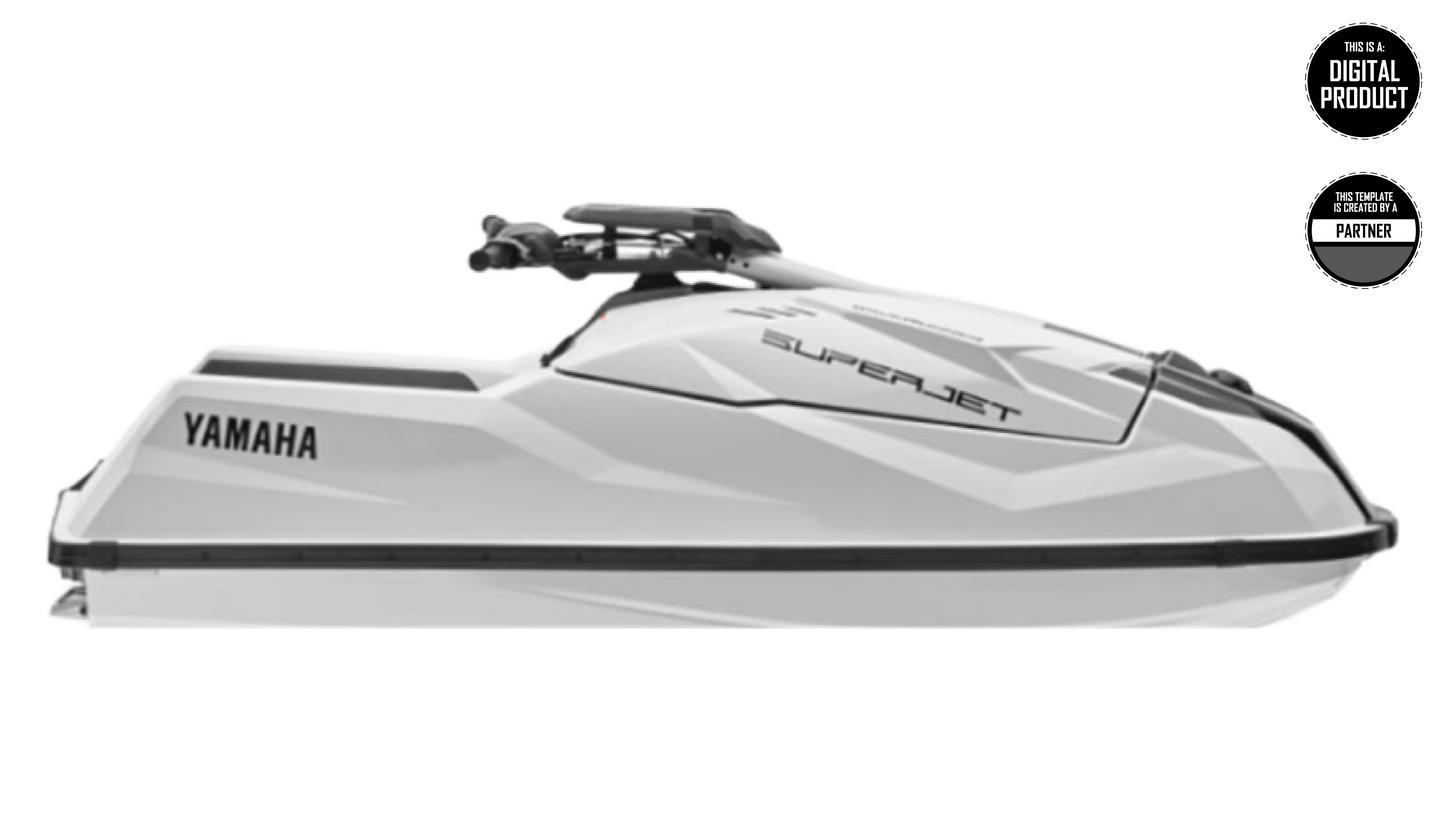 YAMAHA SUPERJET 2021-2024 TEMPLATE