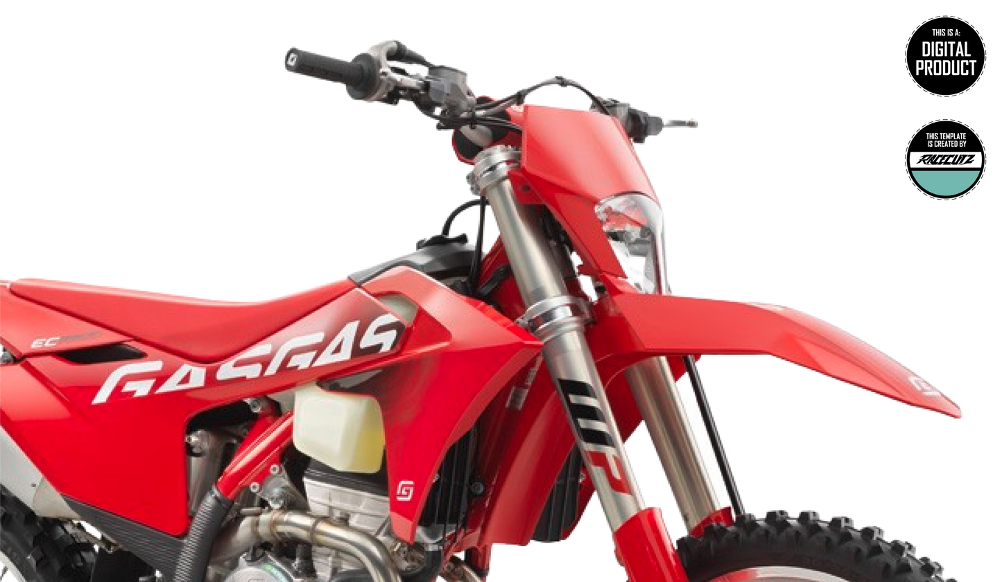 GASGAS EC 2024+ HEADLIGHT MASK TEMPLATE