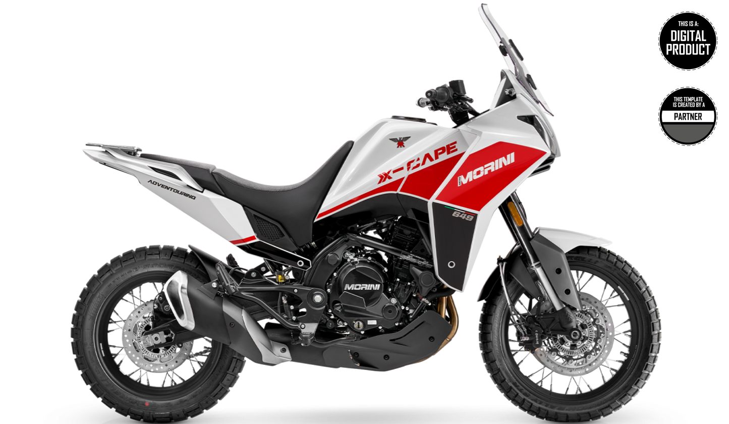 MOTO MORINI X-CAPE 650 2021-2024 TEMPLATE