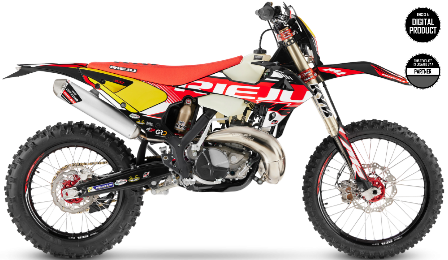 RIEJU MR PRO & RANGER 2021-2025 TEMPLATE