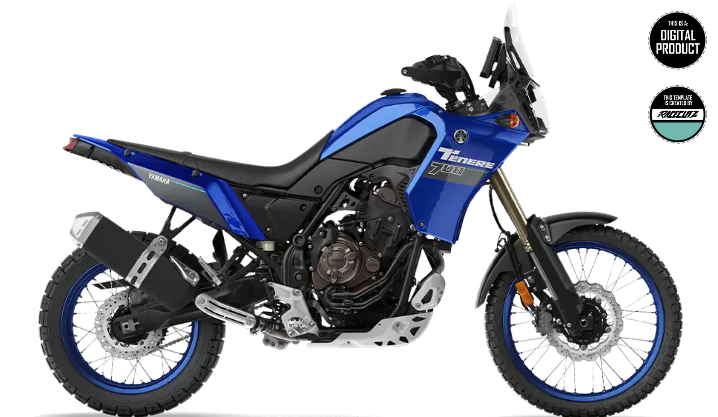 YAMAHA - TENERE 700 2019-2024 TEMPLATE