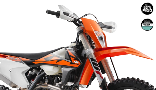 KTM EXC 2017-2019 HEADLIGHT MASK TEMPLATE