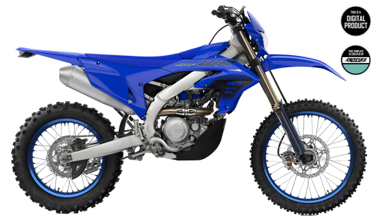 YAMAHA WR 250F 2025 & WR450F 2024-2025 TEMPLATE