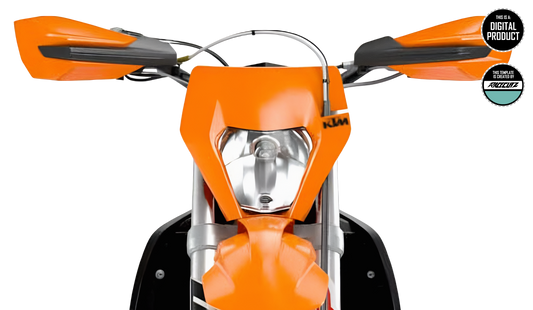 KTM/GASGAS - OLDER GEN OEM HANDGUARDS TEMPLATE