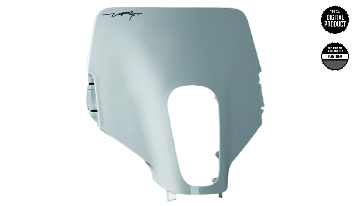 STARK FUTURE - VARG EX - HEADLIGHT MASK TEMPLATE