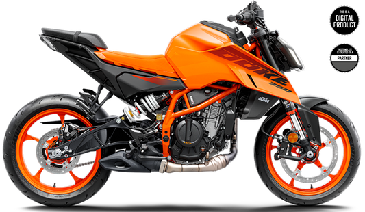 KTM DUKE 390 2024-2025 TEMPLATE