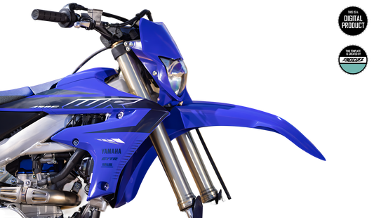 YAMAHA WR 250 2020+ & WR 450 2019+ HEADLIGHT MASK TEMPLATE