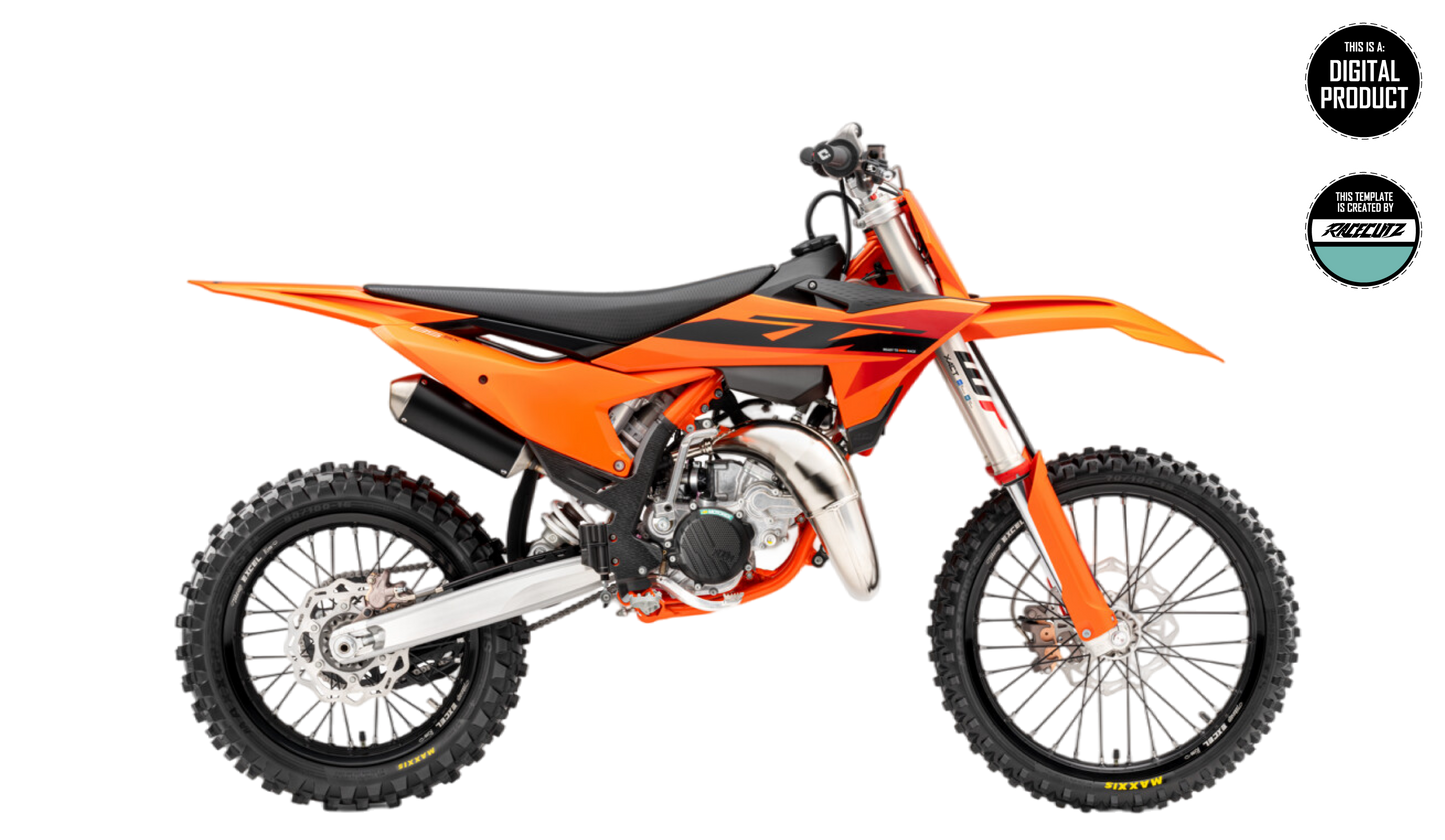 KTM SX 85 2025 TEMPLATE