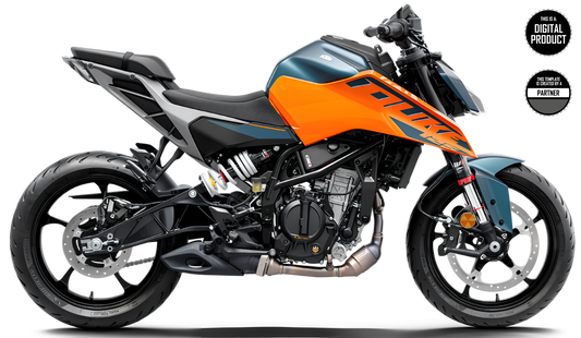 KTM DUKE 125 2024-2025 TEMPLATE