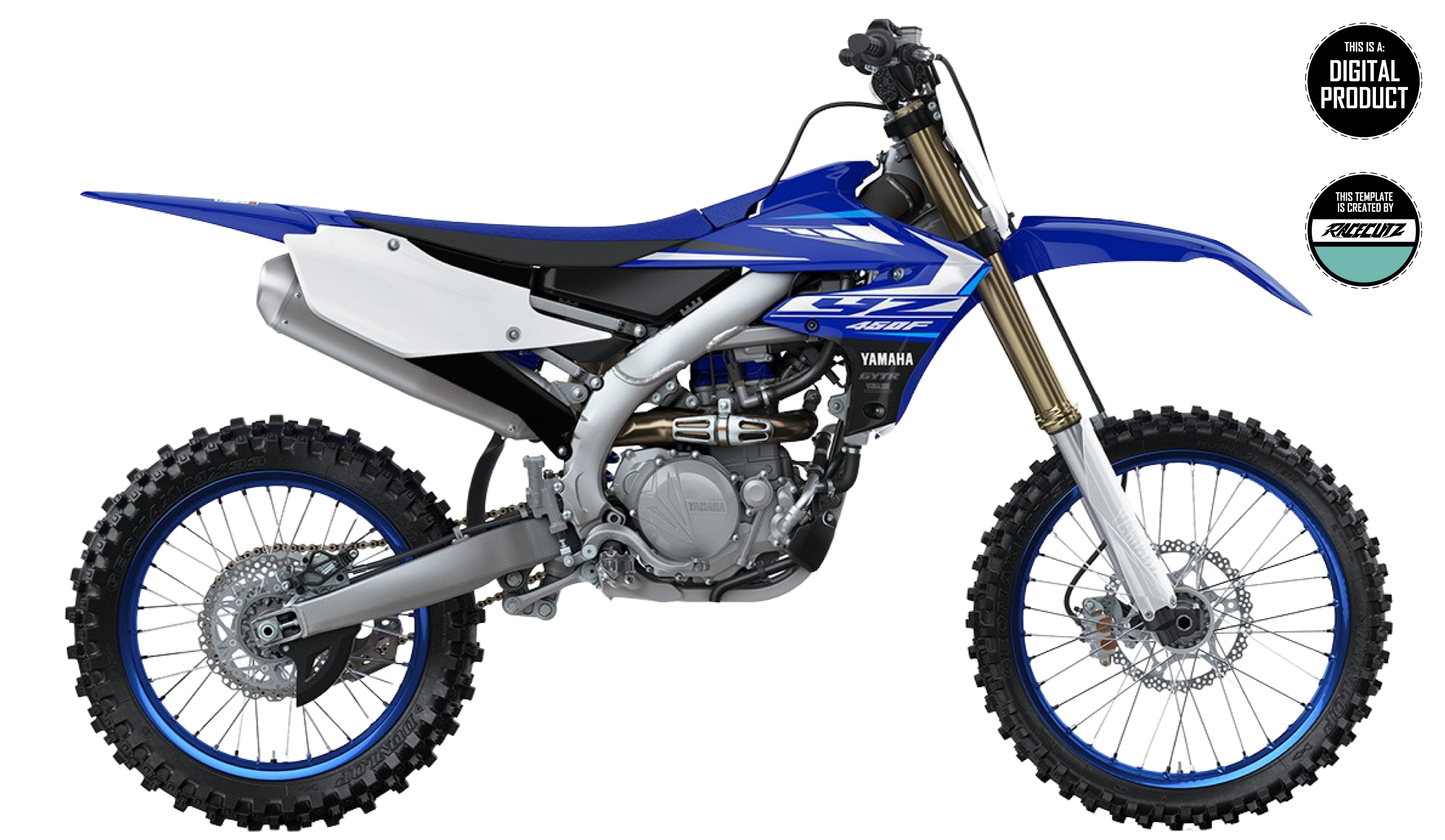 YAMAHA YZF 250 2019-2023 & 450 2018-2022 FRAME TEMPLATE