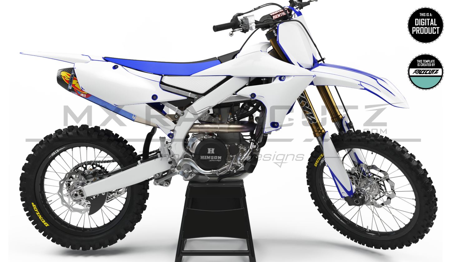 YAMAHA YZF 250 2019-2023 & 450 2018-2022 TEMPLATE
