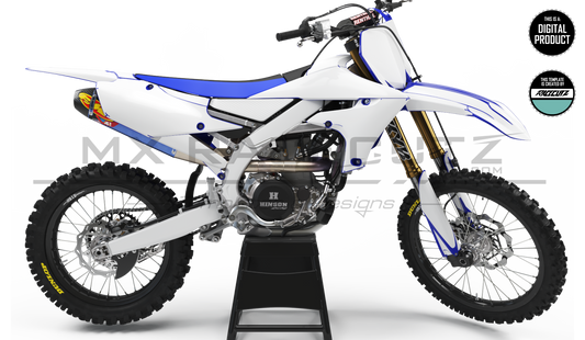 YAMAHA YZF 250 2019-2023 & 450 2018-2022 TEMPLATE