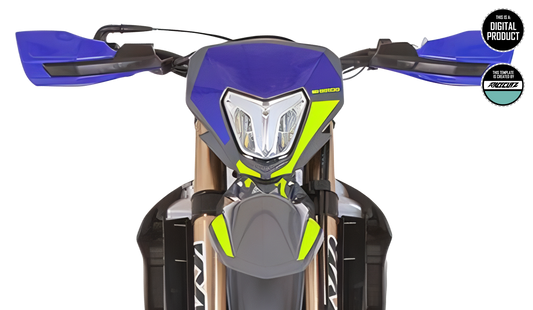 SHERCO SE & SEF 2016-2024 OEM HANDGUARDS TEMPLATE