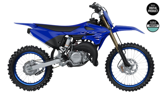 YAMAHA YZ 85 2022-2025 TEMPLATE