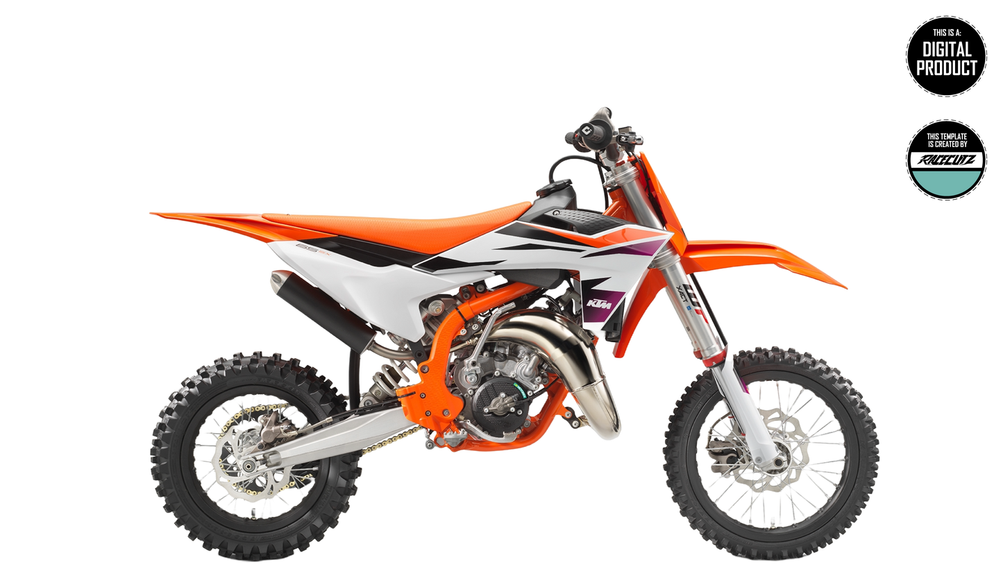 KTM SX 65 2024-2025 TEMPLATE