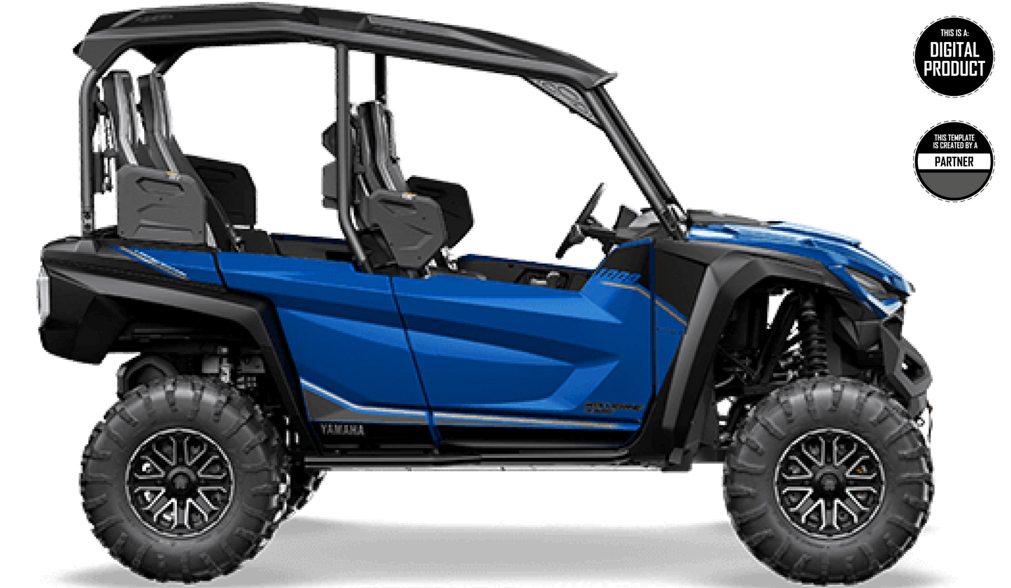 YAMAHA WOLVERINE RMAX4 1000 2021+ TEMPLATE