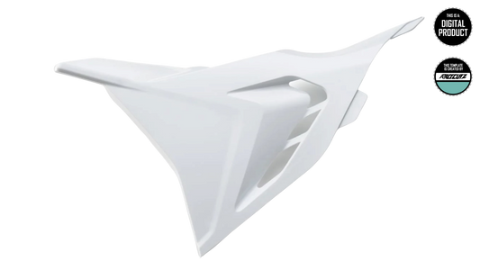 KTM SX-SXF 2023+ & EXC 2024+ VENTET AIR FILTER COVER TEMPLATE