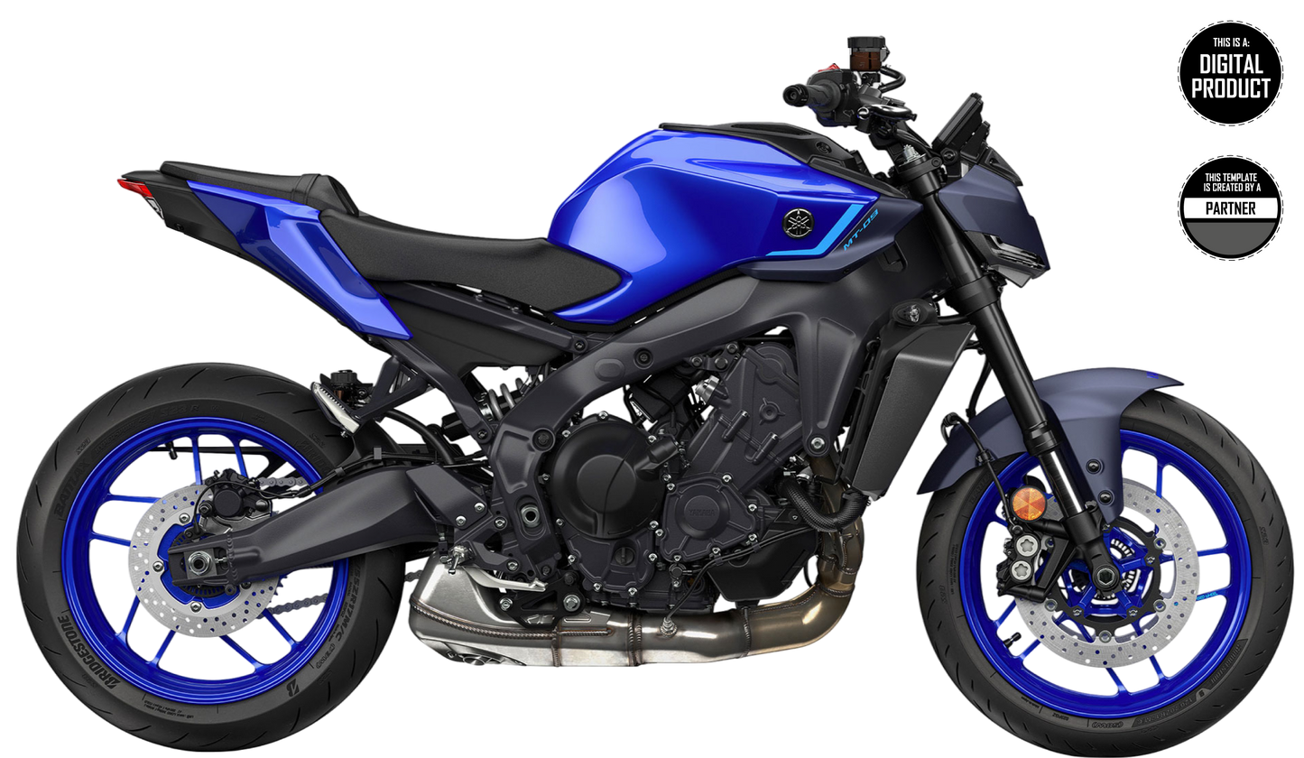 YAMAHA MT-09 (SP) 2024-2025 TEMPALTE