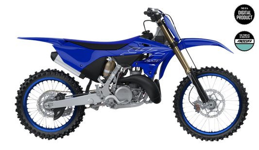 YAMAHA YZ 125&250 2022-2024 - FRAME TEMPLATE