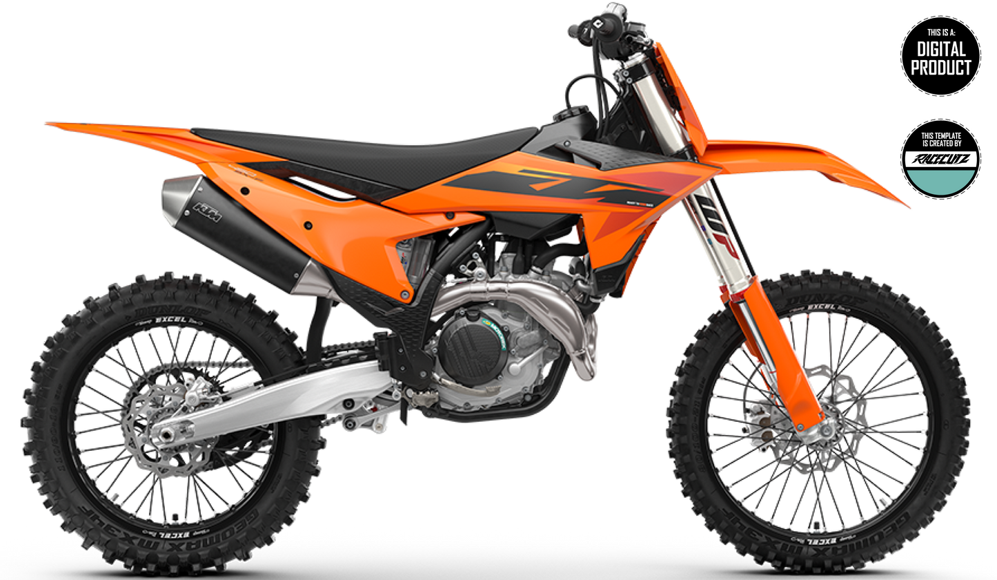 KTM SX-SXF 2025 (2024 FACTORY EDITION) TEMPLATE