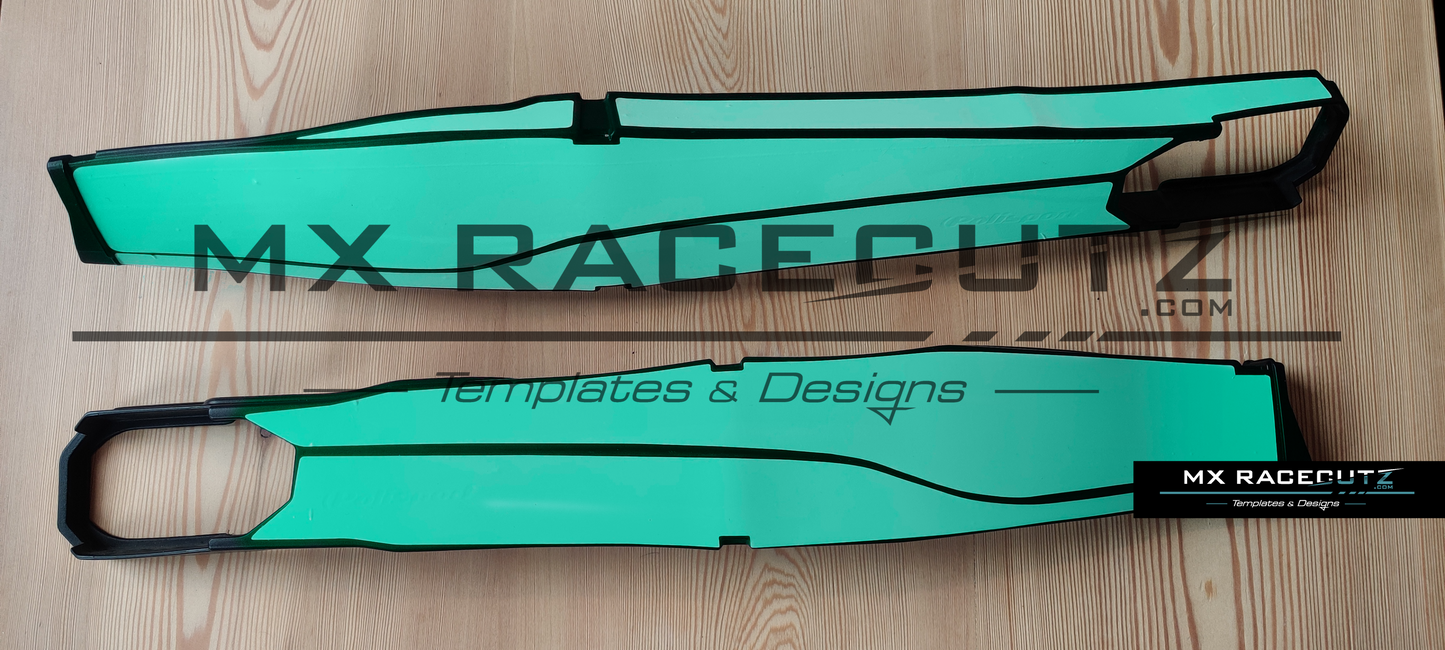 KTM EXC 2020-2023 POLISPORT SWINGARM GUARDS TEMPLATE