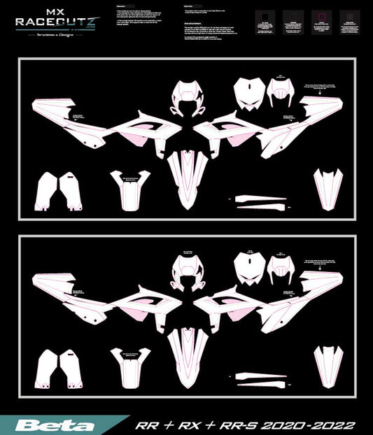 BETA RX + RR + RR-S 2020-2022 TEMPLATE