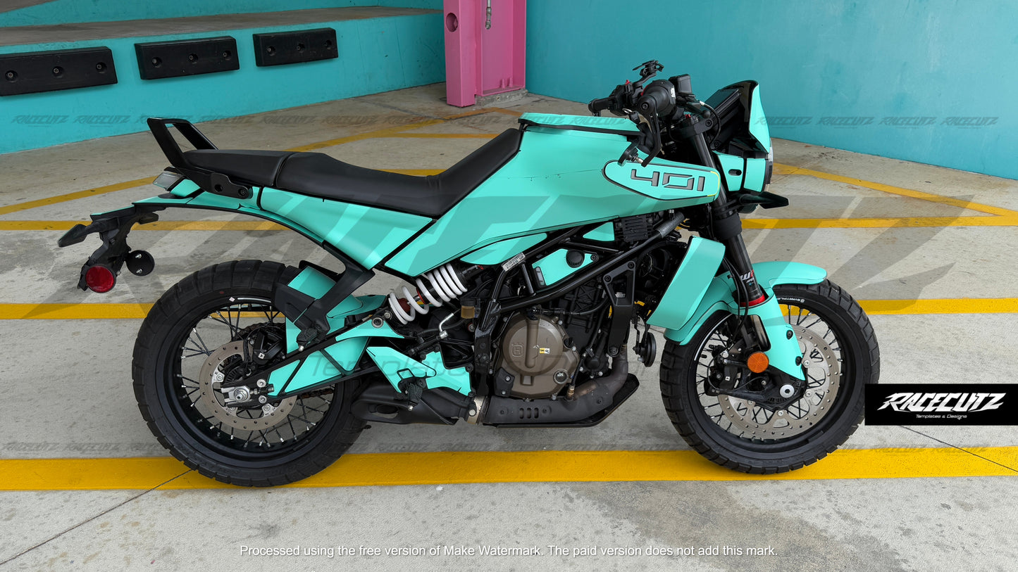 HUSQVARNA SVARTPILEN 125+250+401 2024-2025 TEMPLATE
