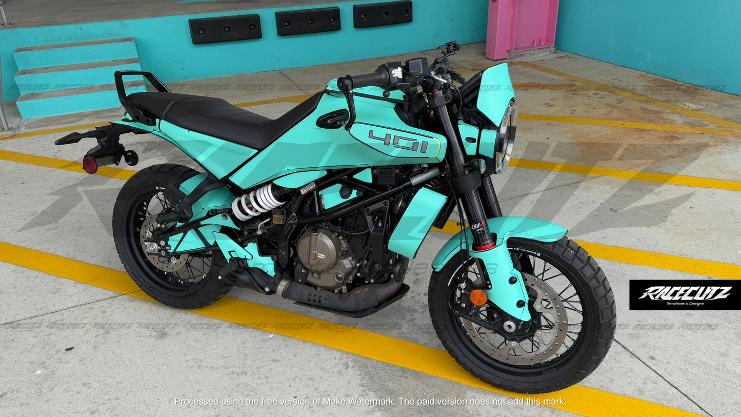 HUSQVARNA SVARTPILEN 125+250+401 2024-2025 TEMPLATE