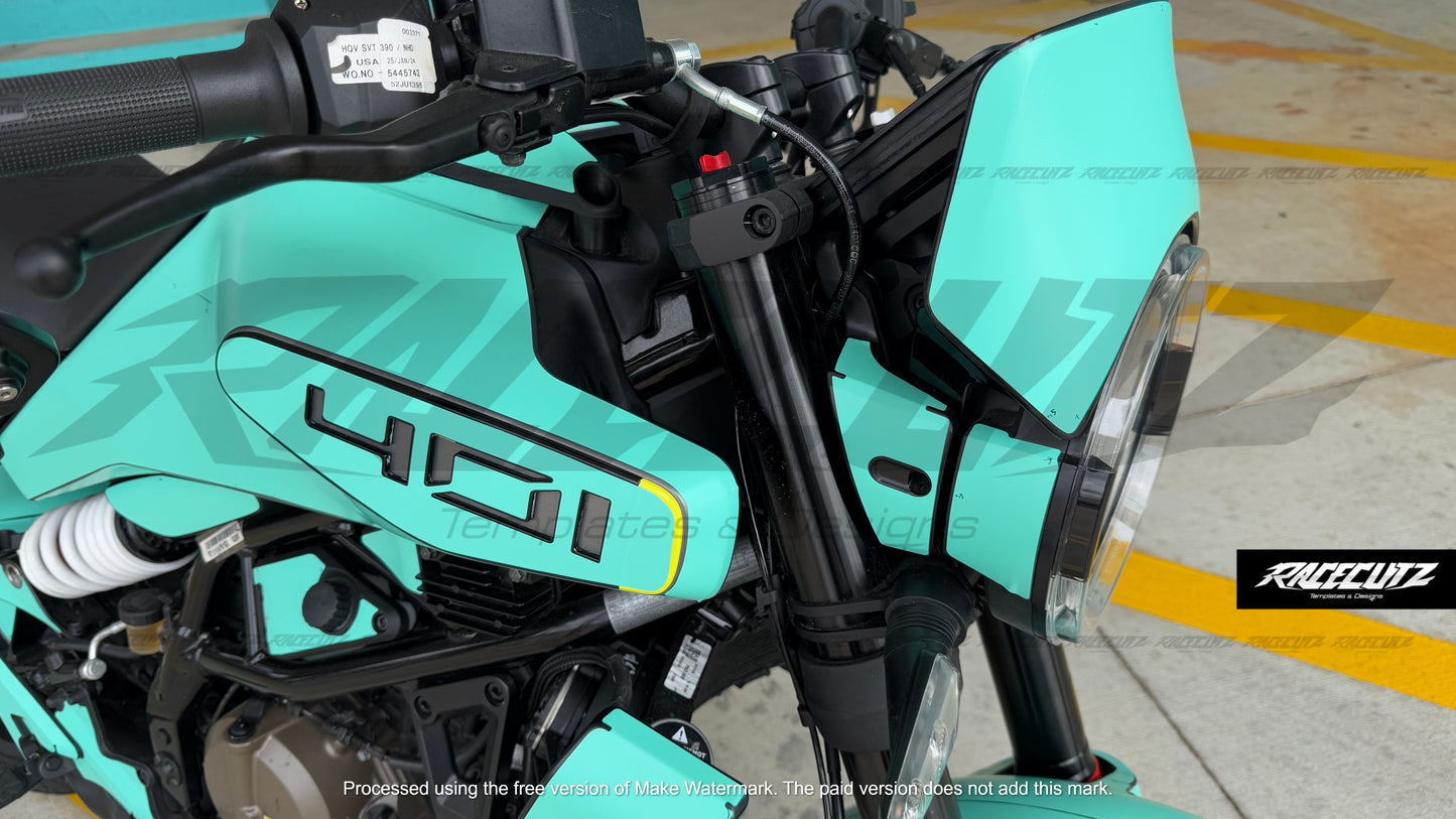 HUSQVARNA SVARTPILEN 125+250+401 2024-2025 TEMPLATE