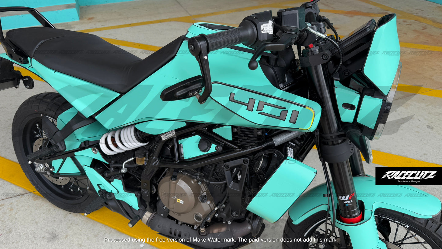HUSQVARNA SVARTPILEN 125+250+401 2024-2025 TEMPLATE
