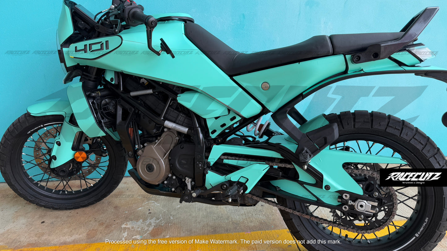 HUSQVARNA SVARTPILEN 125+250+401 2024-2025 TEMPLATE
