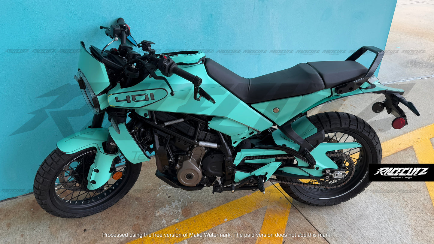 HUSQVARNA SVARTPILEN 125+250+401 2024-2025 TEMPLATE
