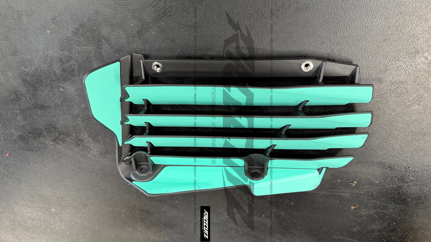 DUCATI DESMO 450 MX 2026 - RADIATOR GUARDS TEMPLATE