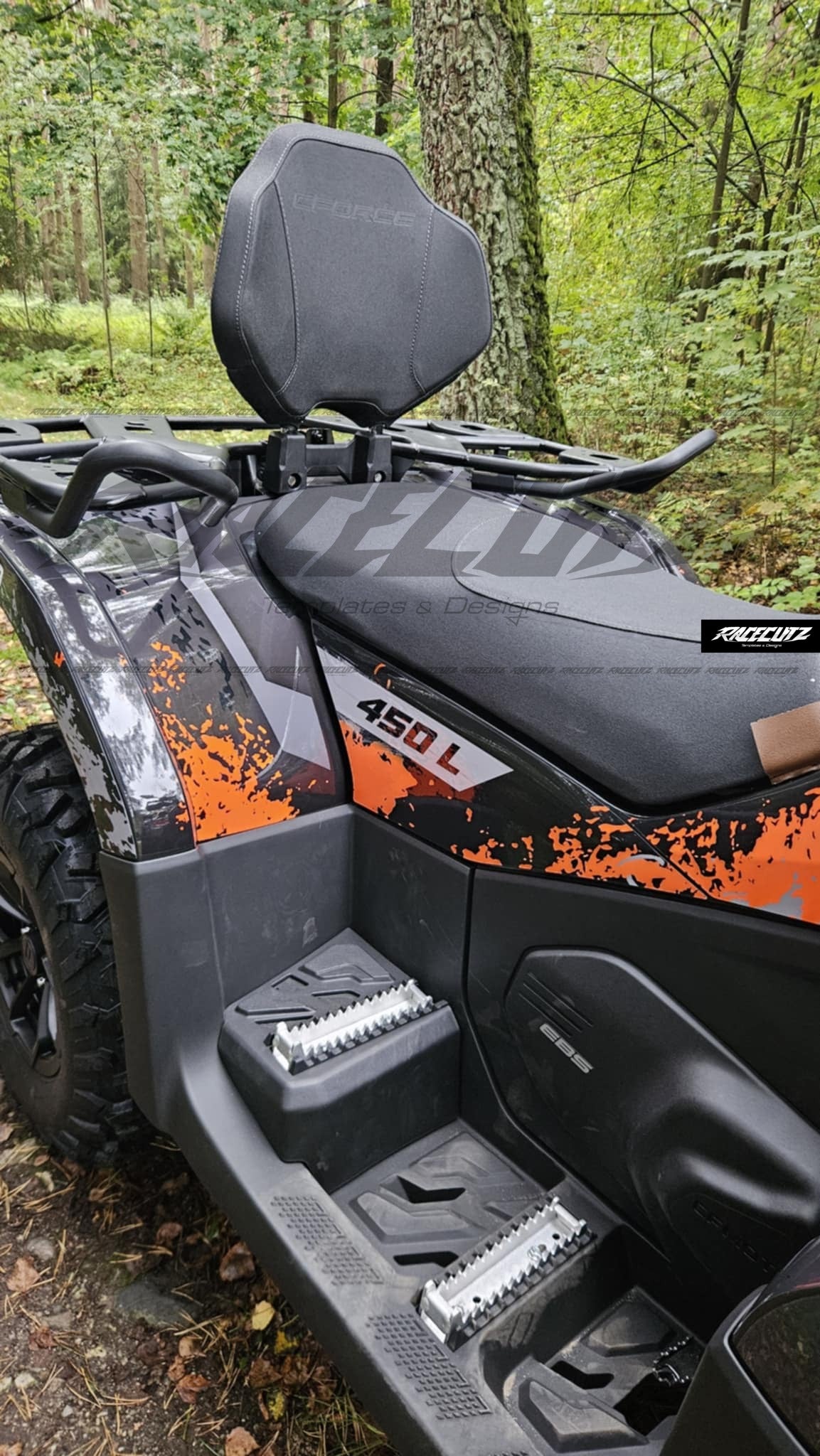 CFMOTO CFORCE 400+450+500+520 2022-2025 TEMPLATE