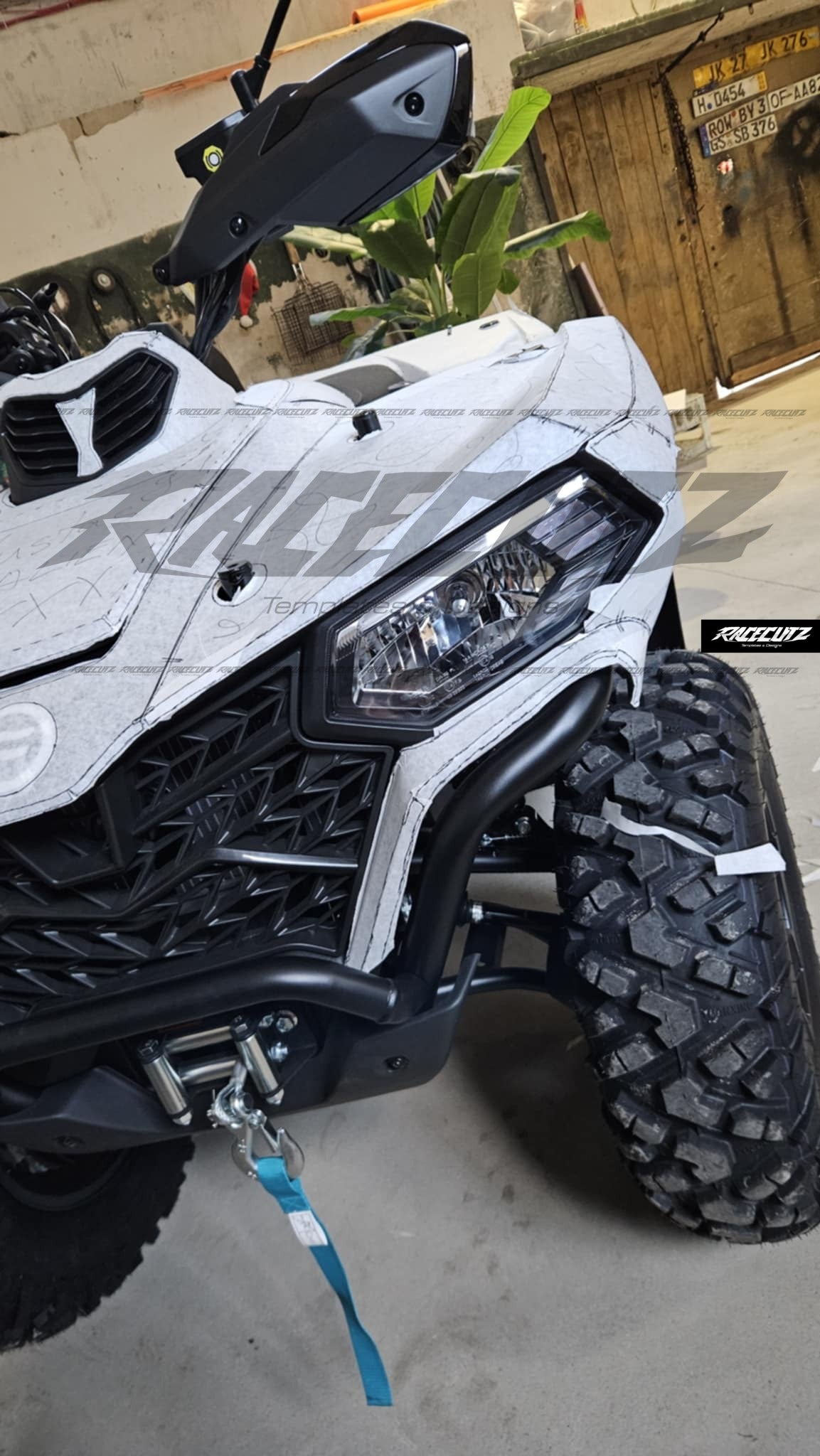 CFMOTO CFORCE 400+450+500+520 2022-2025 TEMPLATE