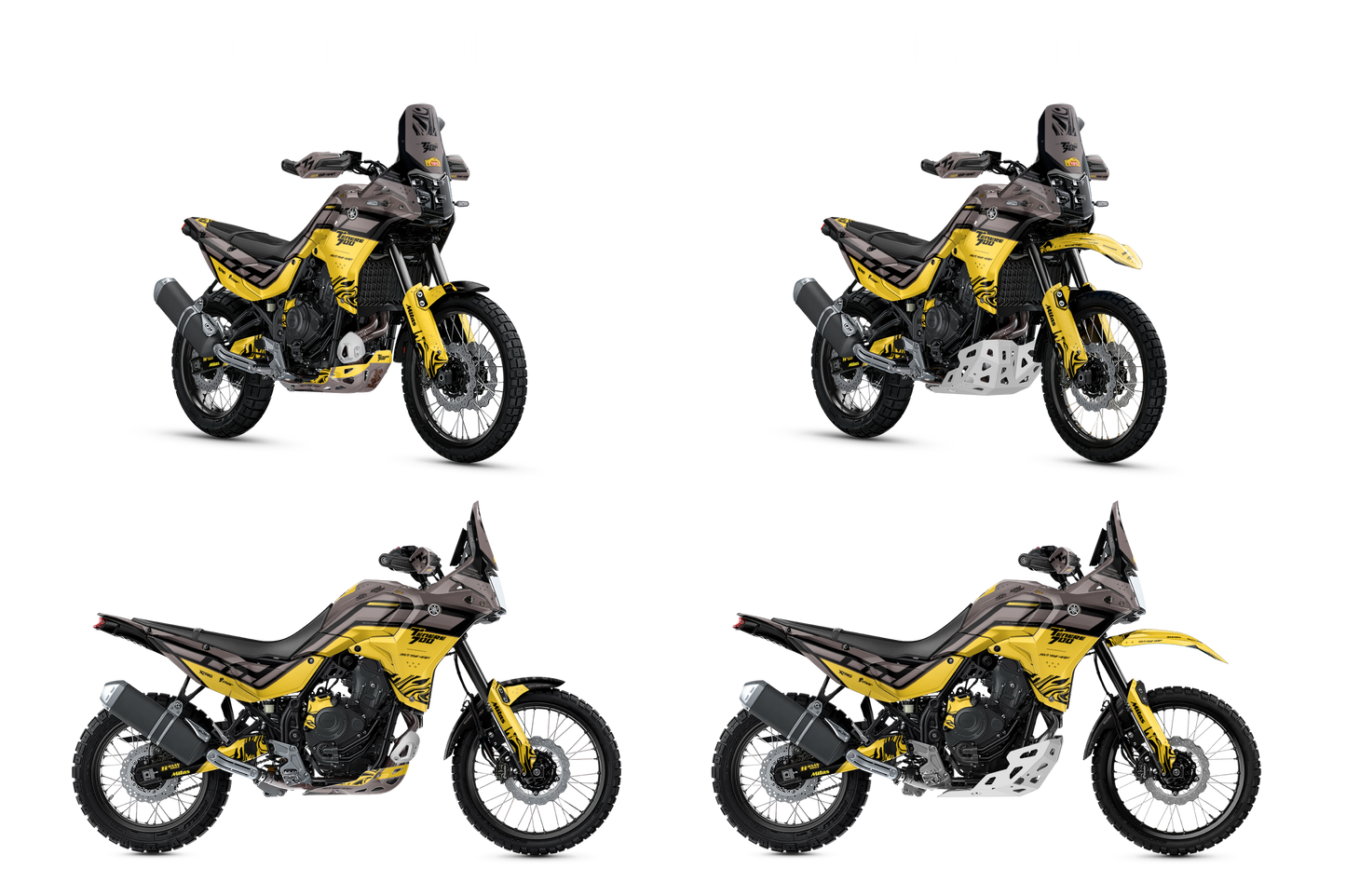 YAMAHA TENERE 700 2025 - 2 VIEW MOCKUP
